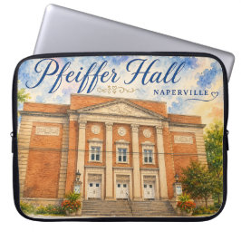 イリノイ州ナパービル Pfeiffer Hall Theater のお土産 ラップトップスリーブ