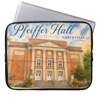 イリノイ州ナパービル Pfeiffer Hall Theater のお土産 ラップトップスリーブ