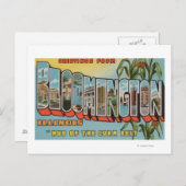 イリノイ州ブルーミントン – ラージレターのシーン2 ポストカード (正面/裏面)