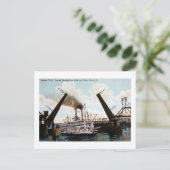 イリノイ州ペオリア，汽船J.S. ポストカード (スタンド正面)