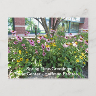 イリノイ州ホフマンエステートPrarie Center Greeting P ポストカード
