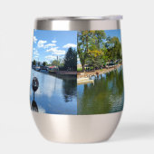 イリノイ州マクヘンリー |キツネ川の歩道 (左面)