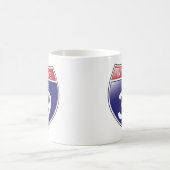 イリノイ州マグカップの州間39 コーヒーマグカップ (中央)
