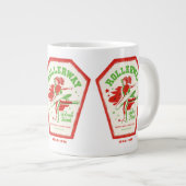 イリノイ州メルローズパークのローラーウェイスケートで滑るリンク ジャンボコーヒーマグカップ (正面右)