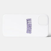 イリノイ州ライン パープル Case-Mate iPhoneケース (裏面 (横))