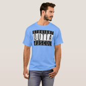 イリノイ州ロスコー出身 オーバーサイズ Tシャツ (正面フル)