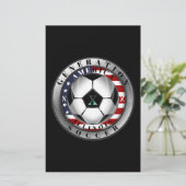 イリノイ州世代Xアメリカンサッカー。 便箋 (スタンド正面)