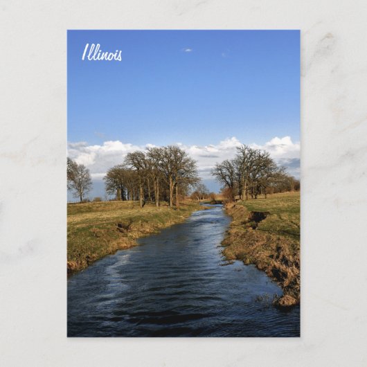 イリノイ州側 ポストカード (正面)