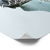 イリノイ州写真の挿入と町名 ポスター (角)