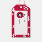 イリノイ州北部 |クリスマス ギフトタグ (正面)