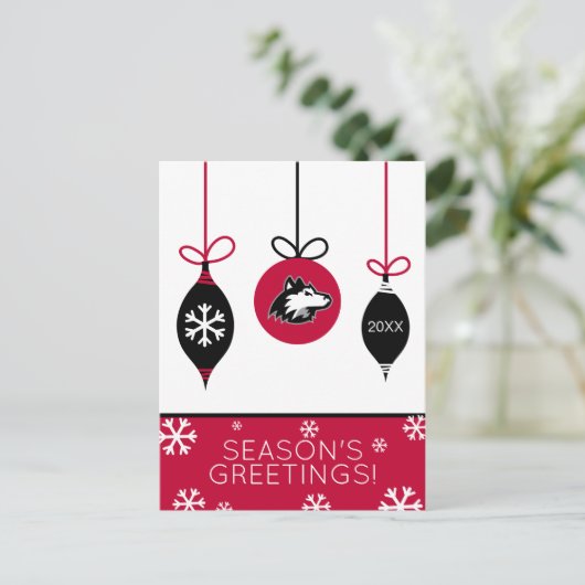 イリノイ州北部 |クリスマス シーズンポストカード (スタンド正面)