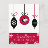 イリノイ州北部 |クリスマス シーズンポストカード (正面)