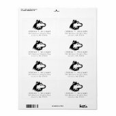 イリノイ州北部 ラベル (フルシート)