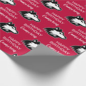 イリノイ州北部 |誕生日 ラッピングペーパー (角)