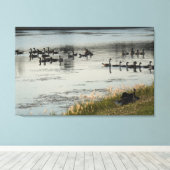 イリノイ州在住 キャンバスプリント (インサイチュ (ウッドフロア))