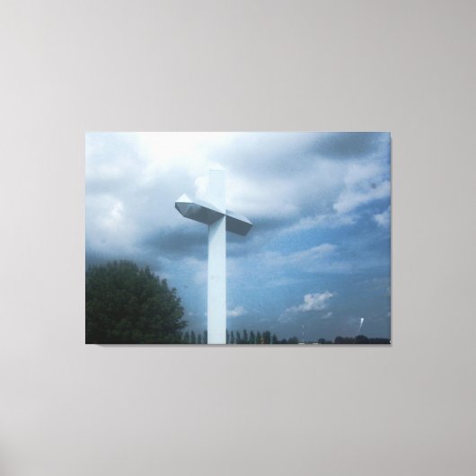 イリノイ州在住 キャンバスプリント (正面)