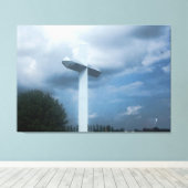 イリノイ州在住 キャンバスプリント (インサイチュ (ウッドフロア))