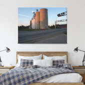 イリノイ州在住 キャンバスプリント (インサイチュ (寝室))