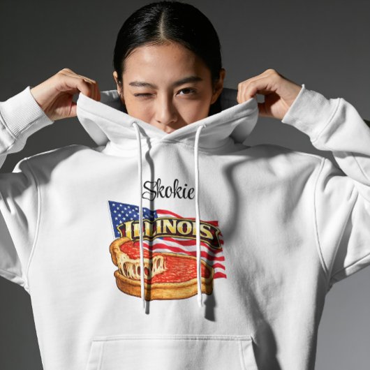 イリノイ州女子用プルオーバーパーカー パーカ