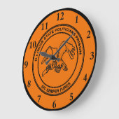 イリノイ州政治刑務所 ラージ壁時計 (傾斜)