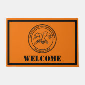 イリノイ州政治家刑務所 – ようこそ ドアマット (正面)