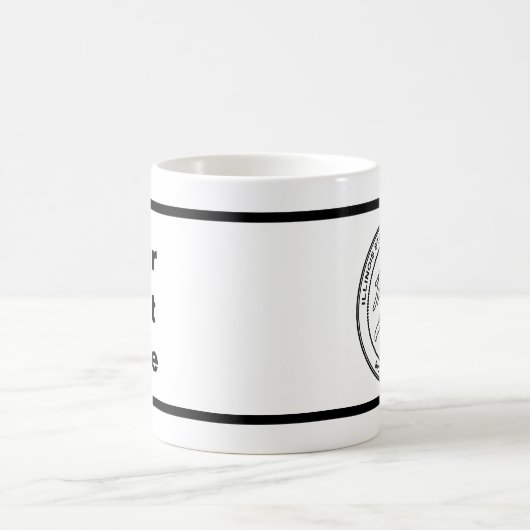 イリノイ州政治家刑務所 コーヒーマグカップ (中央)