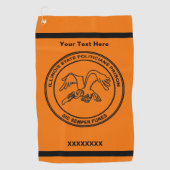 イリノイ州政治家刑務所 ゴルフタオル (正面)