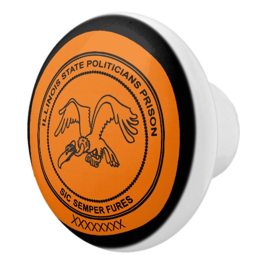 イリノイ州政治家刑務所 セラミックノブ (右)