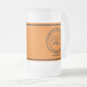 イリノイ州政治家刑務所 フロストグラスビールジョッキ (正面右)