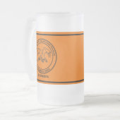 イリノイ州政治家刑務所 フロストグラスビールジョッキ (正面左)