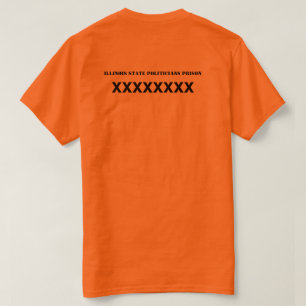 イリノイ州政治家刑務所 Tシャツ