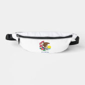 イリノイ州旗デザイン ファニーパック (正面)