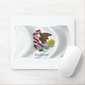 イリノイ州旗マウスパッド マウスパッド (マウス)