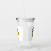 イリノイ州旗 アクリルタンブラー (左)