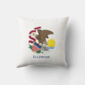 イリノイ州旗 クッション (裏面)