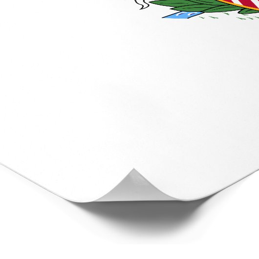 イリノイ州旗 ポスター (角)