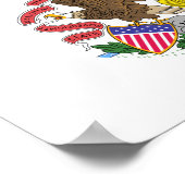 イリノイ州旗 ポスター (角)