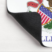 イリノイ州旗 マウスパッド (コーナー)