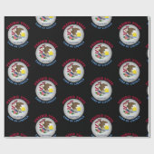 イリノイ州旗 ラッピングペーパー (フラット)