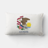 イリノイ州旗 ランバークッション (裏面)