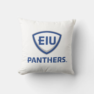 イリノイ州東部のPanthers Shield & Wordmarkロゴ クッション