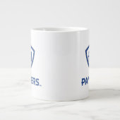 イリノイ州東部のPanthers Shield & Wordmarkロゴ ジャンボコーヒーマグカップ (正面)