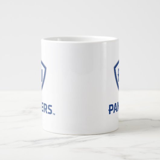 イリノイ州東部のPanthers Shield & Wordmarkロゴ ジャンボコーヒーマグカップ (正面)