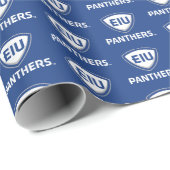 イリノイ州東部のPanthers Shield & Wordmarkロゴ ラッピングペーパー (ロールコーナー)