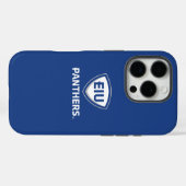 イリノイ州東部のPanthers Shield & Wordmarkロゴ Case-Mate iPhoneケース (裏面 (横))