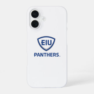 イリノイ州東部のPanthers Shield & Wordmarkロゴ iPhone 16ケース