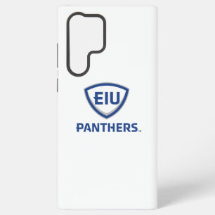 イリノイ州東部のPanthers Shield & Wordmarkロゴ Samsung Galaxy S22 Ultraケース