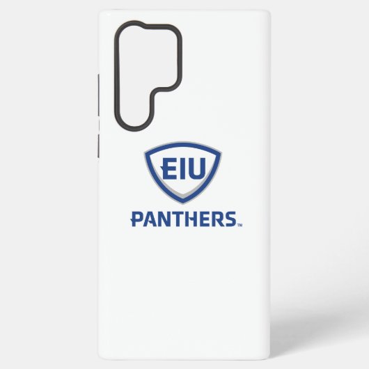 イリノイ州東部のPanthers Shield & Wordmarkロゴ Samsung Galaxyケース (裏面)