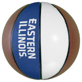 イリノイ州東部ワードマークロゴ バスケットボール (縦)