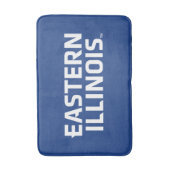 イリノイ州東部ワードマークロゴ バスマット (正面縦)